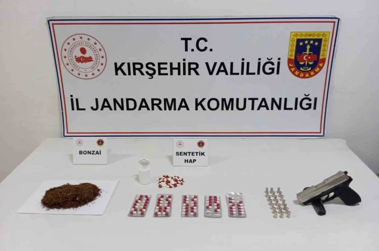 Kırşehir’de uyuşturucu operasyonu
