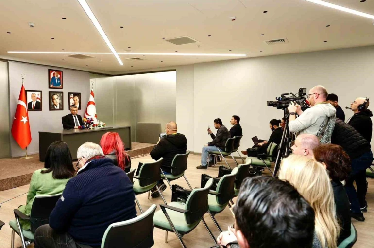 KKTC Cumhurbaşkanı Erhürman: "Dönüşümlü başkanlık gibi temel başlıklar netleşmeden ikinci aşamaya geçilmesi mümkün değildir"