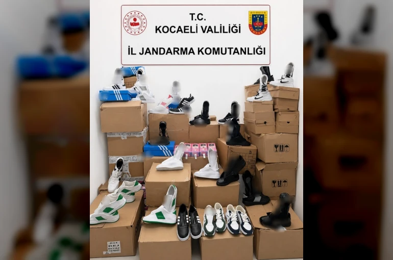 Kocaeli’de 3 milyon 750 bin TL’lik sahte ürün ele geçirildi