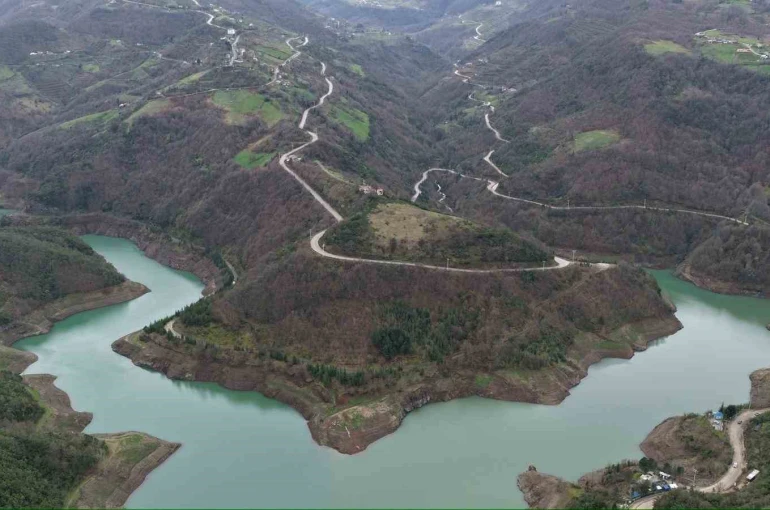 Kocaeli’nin içme suyu kaynağı Yuvacık Barajı’nda yüz güldüren doluluk