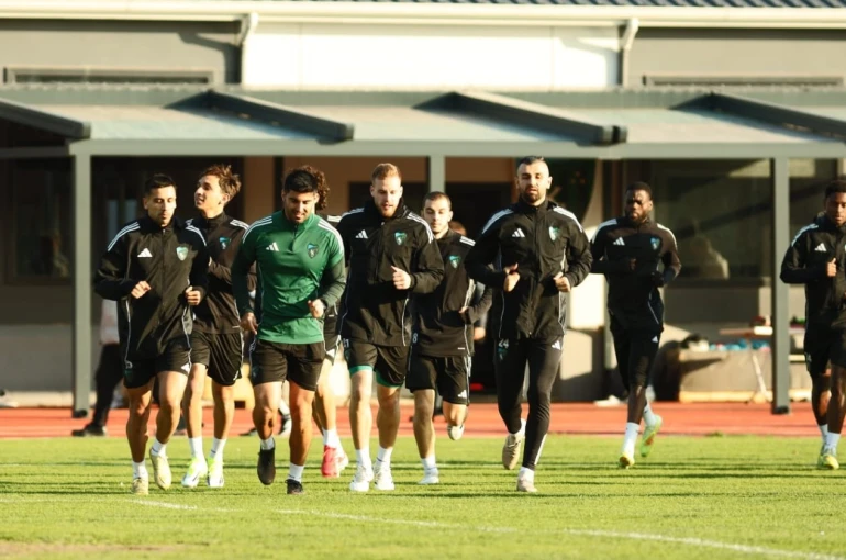 Kocaelispor, Beşiktaş maçının hazırlıklarına başladı