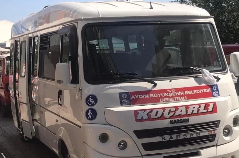 Koçarlı-Aydın hattında minibüs saatleri değişti
