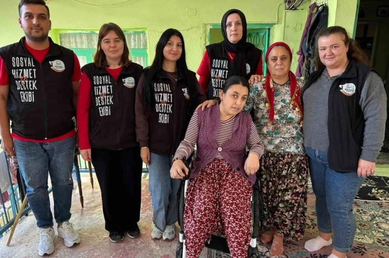 Koçarlı Belediyesi Sosyal Hizmet Destek Ekibi ihtiyaç sahiplerinin yanında olmayı sürdürüyor