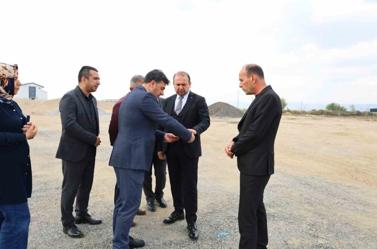 Koçarlı Devlet Hastanesi’nin Geçici Hizmet Alanı’nda inceleme yapıldı