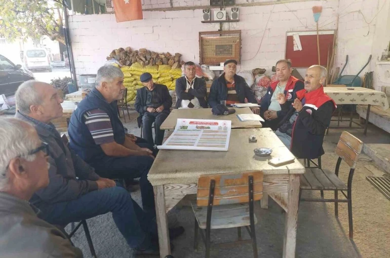 Koçarlı’da üreticilerle şap hastalığı ve tarımsal desteklemeler görüşüldü