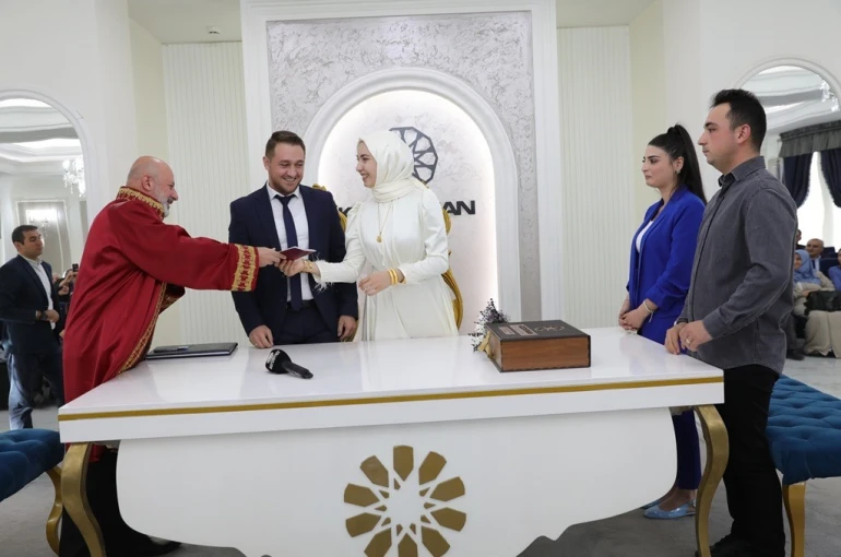 Kocasinan’da 2 bin 638 çift dünya evine girdi