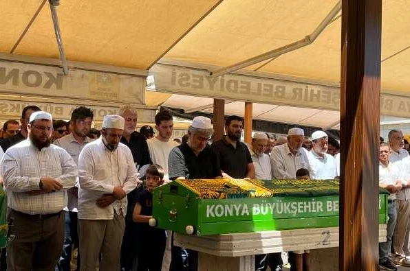 Konya’da cinayete kurban giden kuyumcu Sami Ayaz’a acı veda