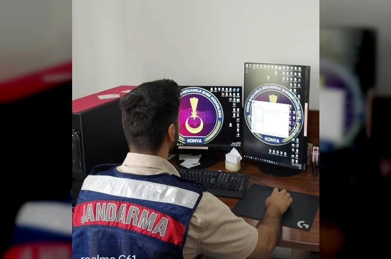 Konya'da jandarmadan sanal devriye: Son 1 ayda 2 bin 920 hesap hakkında işlem yapıldı
