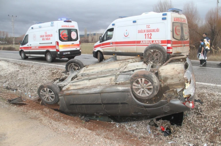 Konya'da ocak ayında polis bölgesindeki bin 410 kazada 3 kişi öldü