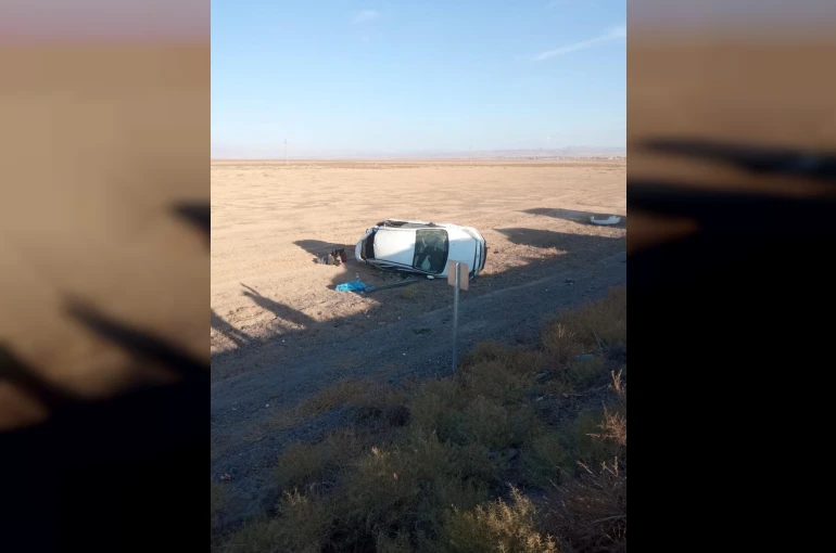 Konya'da otomobil takla attı: 6 yaralı