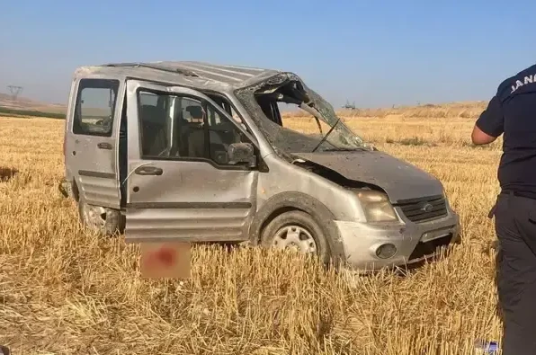 Konya'da Takla Atan Araç Can Aldı