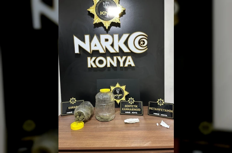 Konya'da uyuşturucu operasyonları: 76 tutuklama
