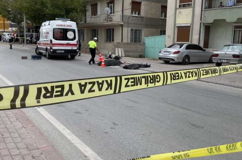 Konya'daki beton mikseri kazasında hayatını kaybeden sürücü son yolculuğuna uğurlandı