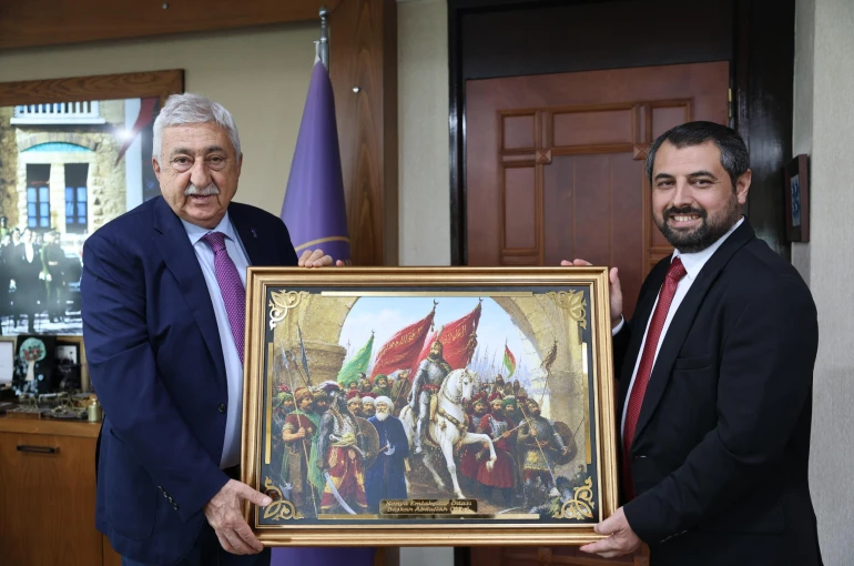 Konya Emlakçılar Odası’ndan TESK Genel Başkanı Bendevi Palandöken’e önemli ziyaret
