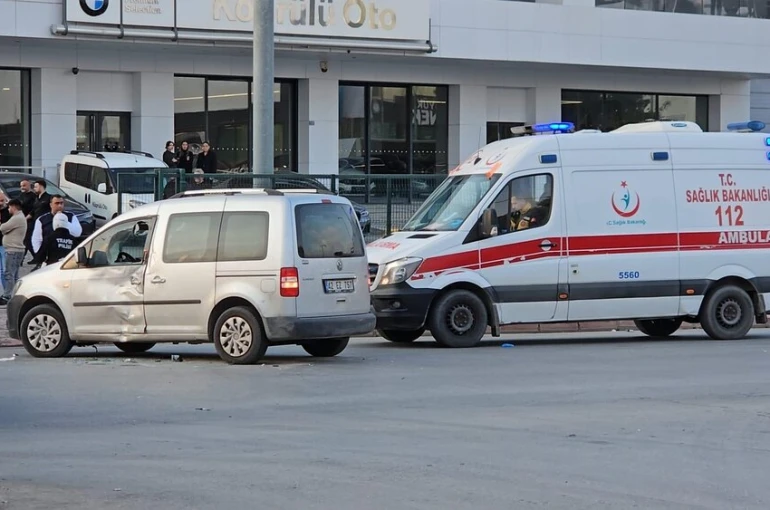 Konya Galericiler Sitesi’nde Motosiklet Kazası