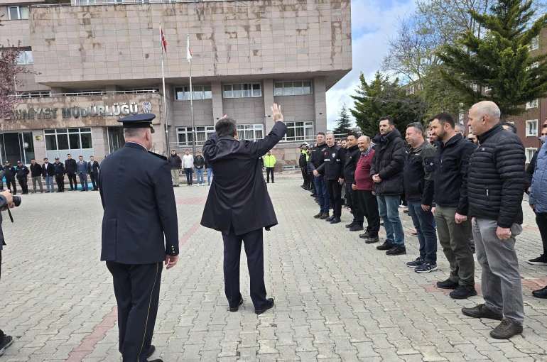 Konya İl Emniyet Müdürü Koç, yola çıktı