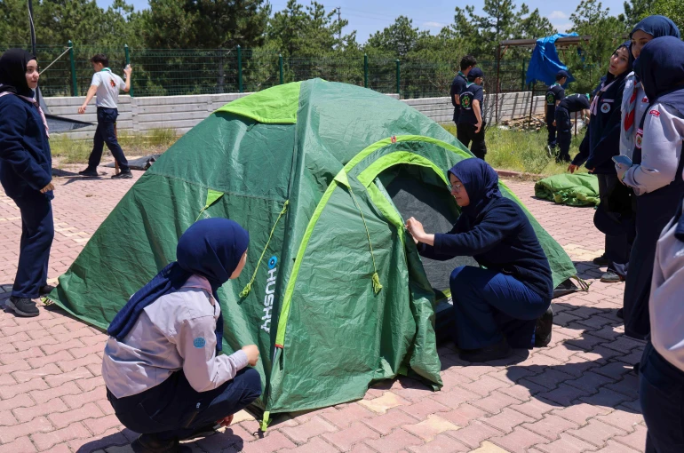 Konya izcileri Meram'da buluştu