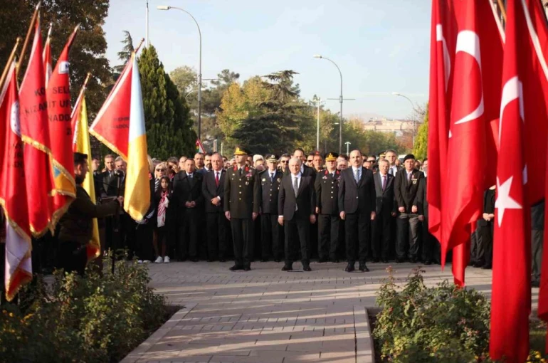 Konya, Karaman ve Aksaray’da 10 Kasım anma törenleri 