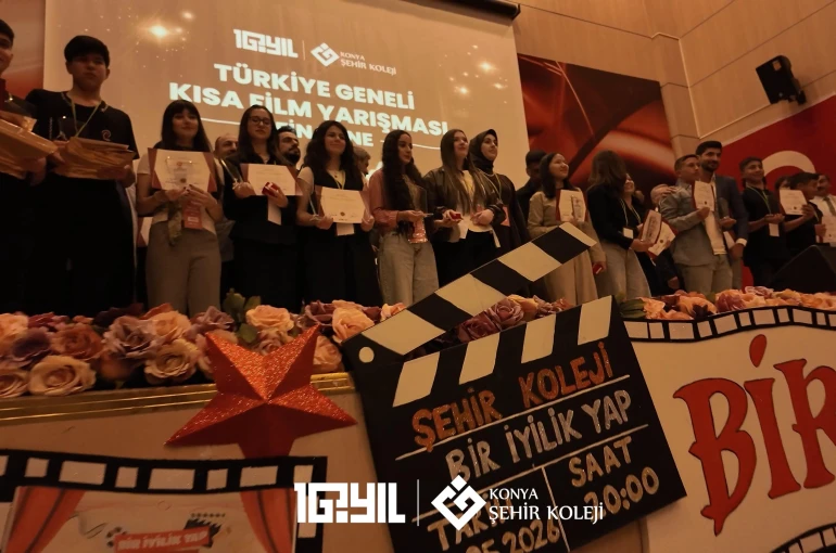 Konya Şehir Koleji'nde kısa film yarışması heyecanı