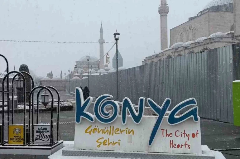 Konya’da kar sürprizi