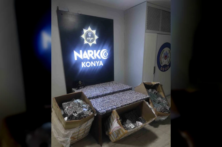 Konya’da uyuşturucu taciri 140 kişi tutuklandı