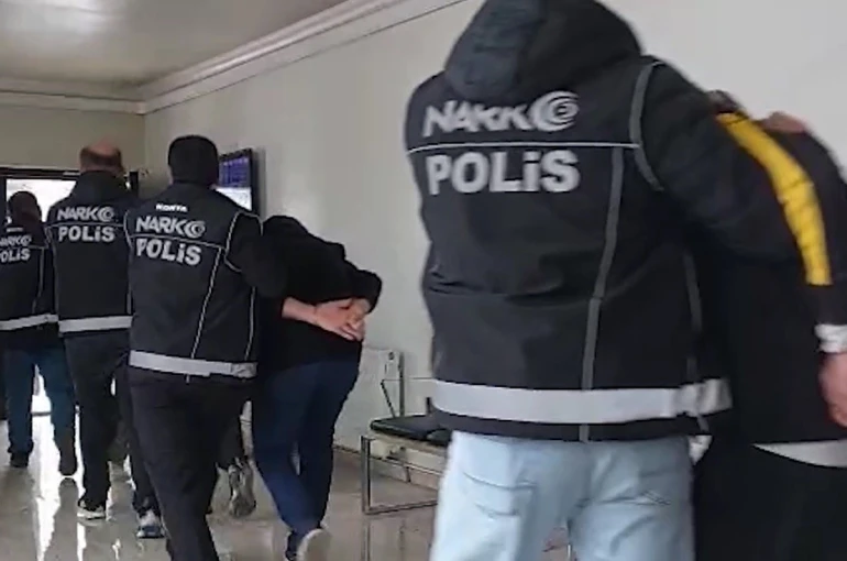 Konya’da uyuşturucu trafiğine ağır darbe: 110 kişi tutuklandı