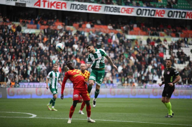 Konyaspor ile Göztepe 14. randevuda