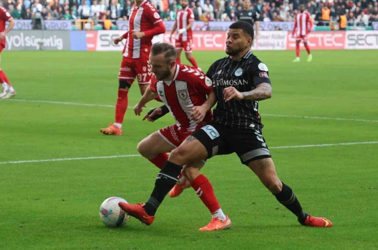 Konyaspor ile Samsunspor 17. randevuda