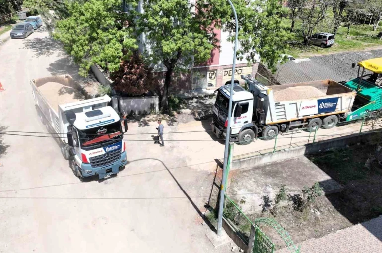 Körfez’de 22 kilometrelik üstyapı çalışması