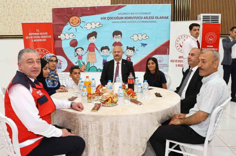 Koruyucu Aile Günü’nde aileler ve çocuklar aynı sofrada buluştu