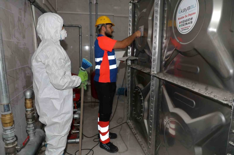 KOSKİ’den uyarı: Hastalık riski oluşmaması için su depoları düzenli temizlenmeli