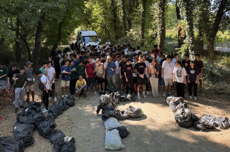 Köyceğiz Fen Lisesi’nden çevre temizliği etkinliği 
