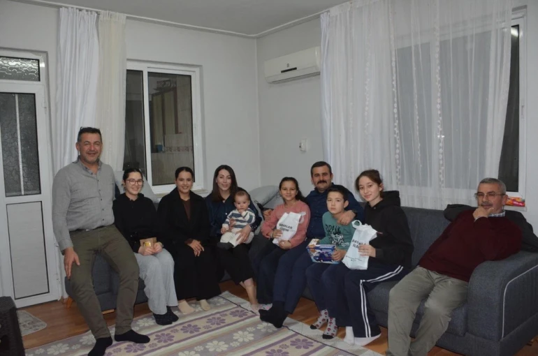 Köyceğiz Kaymakamı Kumcu, ilk iftarda Çelik ailesine konuk oldu