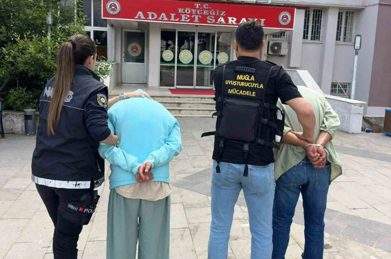Köyceğiz’de uyuşturucu operasyonu: 2 tutuklama