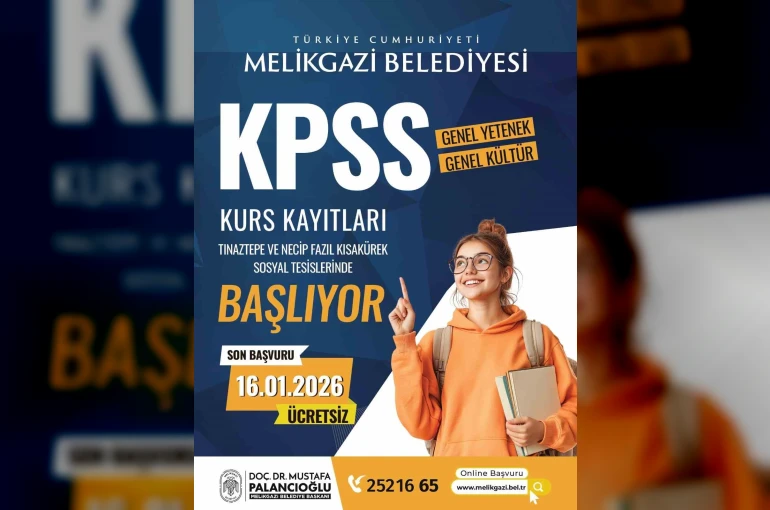 KPSS’ye hazırlık kursu başlıyor