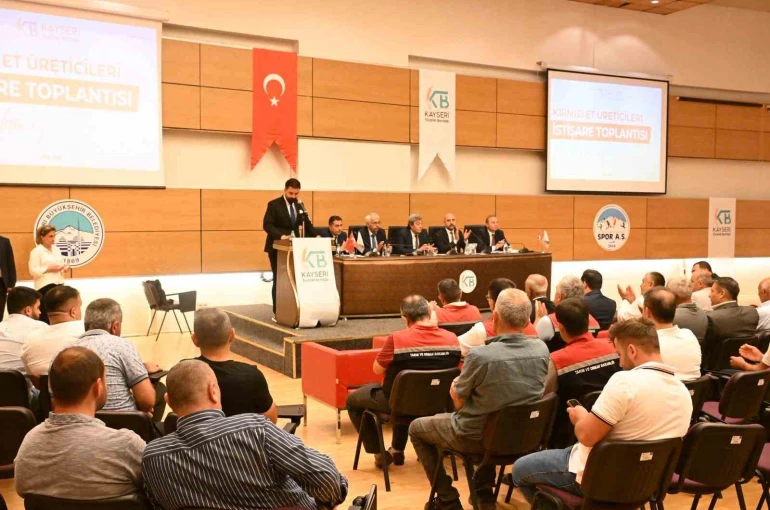 KTB öncülüğünde Kırmızı Et Üreticileri İstişare Toplantısı gerçekleştirildi