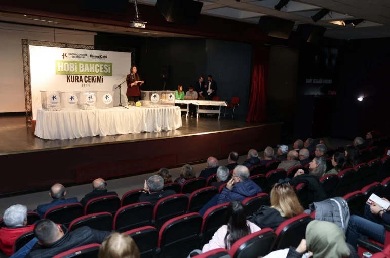Küçükçekmece Belediyesi hobi bahçelerinin yeni dönem sahipleri belli oldu