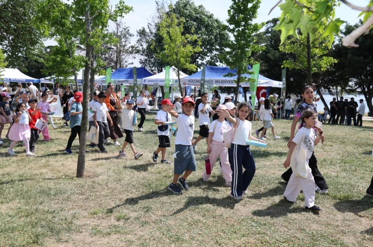 Küçükçekmece’de Dünya Çevre Günü’nde atölyelerle farkındalık oluşturuldu