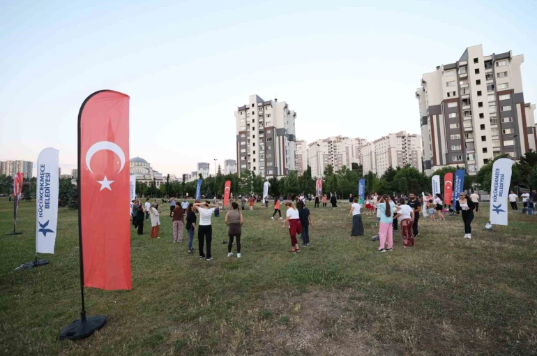 Küçükçekmecelilere antrenör eşliğinde ücretsiz spor yapma imkanı