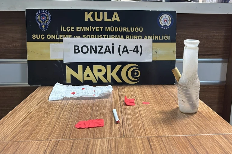 Kula Emniyeti’nden bir gecede 3 uyuşturucu operasyonu