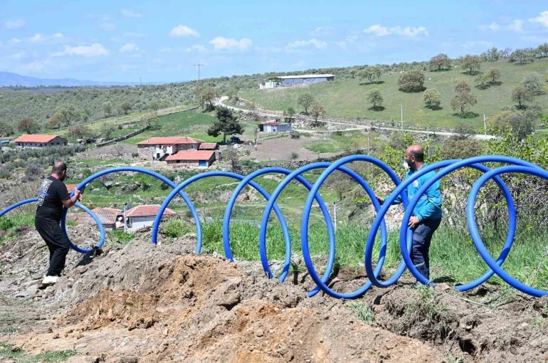 Kula’da 6,5 kilometrelik dev içme suyu hamlesi