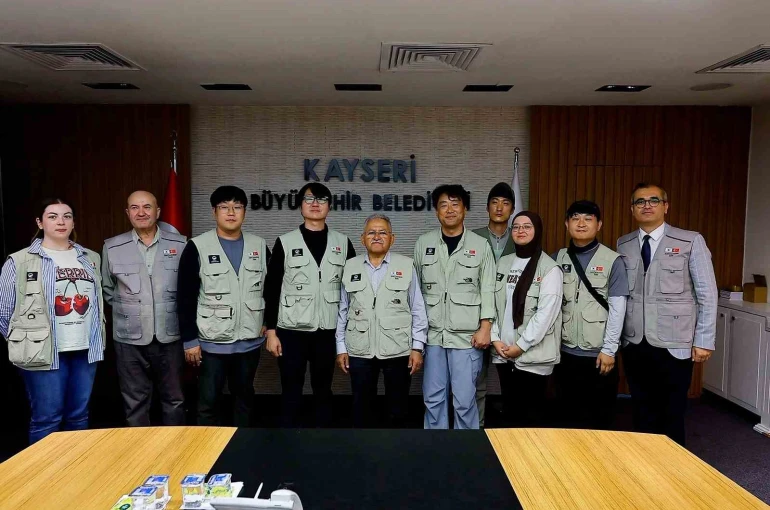 Kültepe’te uluslararası ilgi: Başkan Büyükkılıç Güney Kore heyetini kabul etti