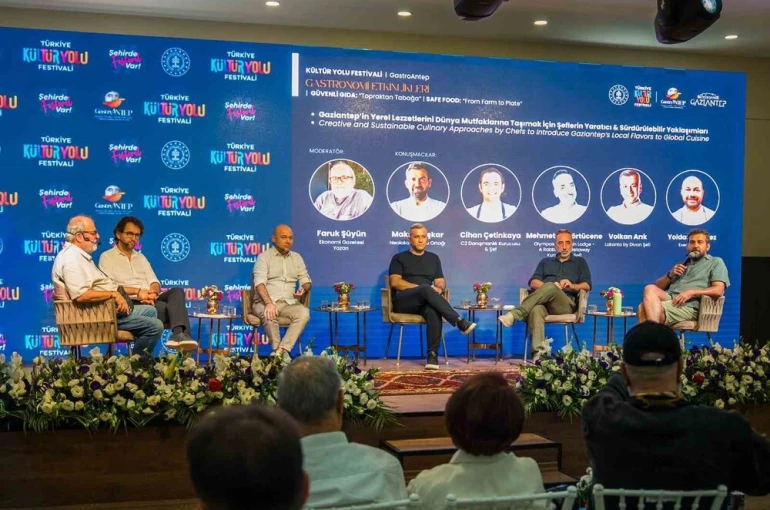 Kültür Yolu Festivali GastroANTEP ile gastorominin ünlü isimleri gazi şehirde buluştu