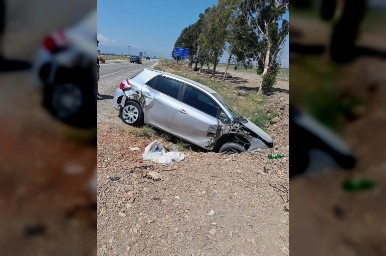 Kumlu’da trafik kazası: 1 yaralı