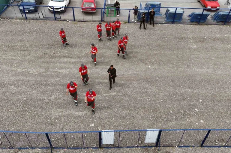 Kurban yakalama timine komando eğitimi