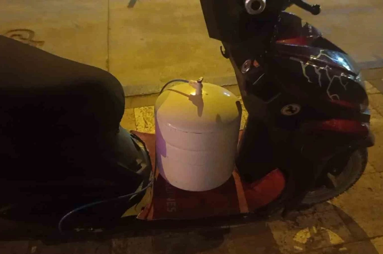 Kurduğu düzenek başını yaktı, 14 yaşındaki sürücüye 40 bin TL ceza