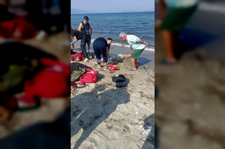 Kuşadası’nda bir kişi boğularak hayatını kaybetti