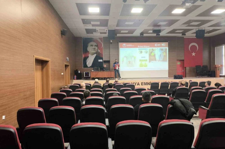 Kütahya emniyet personeline hayvan sevkleri ve yol kontrolleri eğitimi