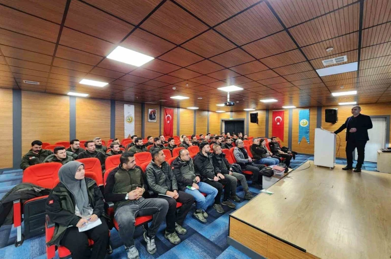 Kütahya OBM’de işletme şefleri ve orman muhafaza memurlarına eğitim