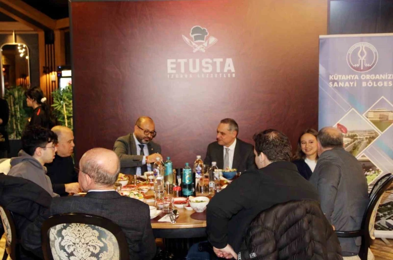 Kütahya OSB yatırımcıları istişare ve iftar programında bir araya geldi